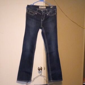 BKE  Bootcit Dark Blue Jeans